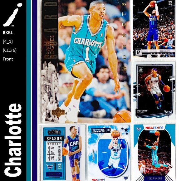 NBA Other - Charlotte Hornets 6 Card Lot - BKBL [4_1]